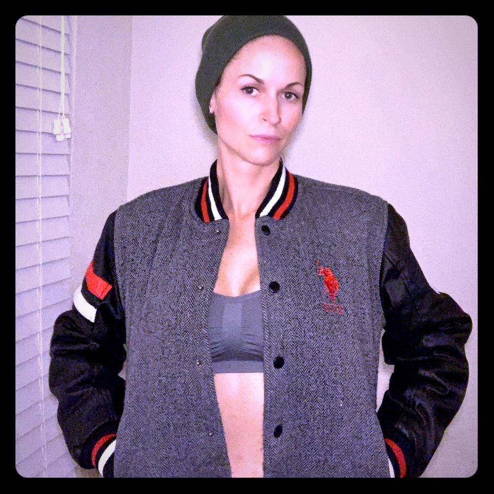 Vintage USPA jersey jacket